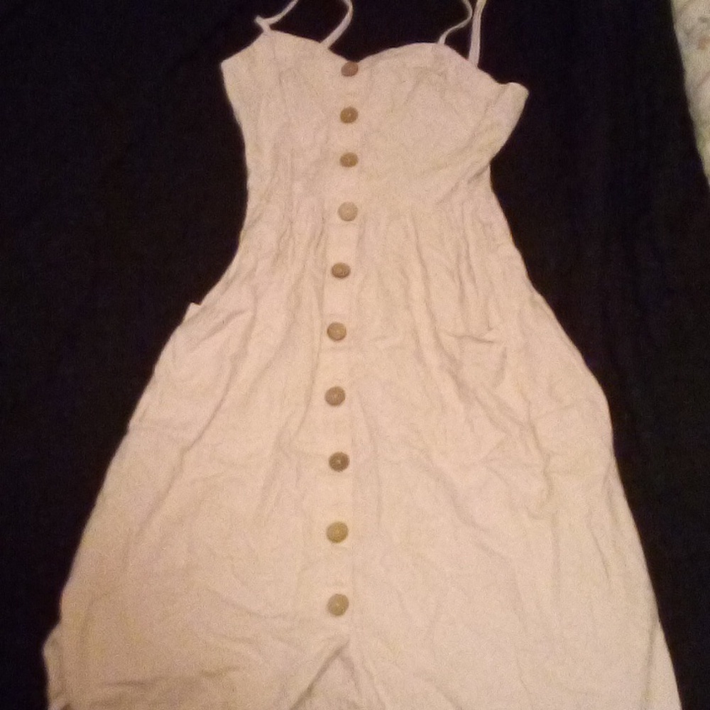Light Pink Dress With Buttons